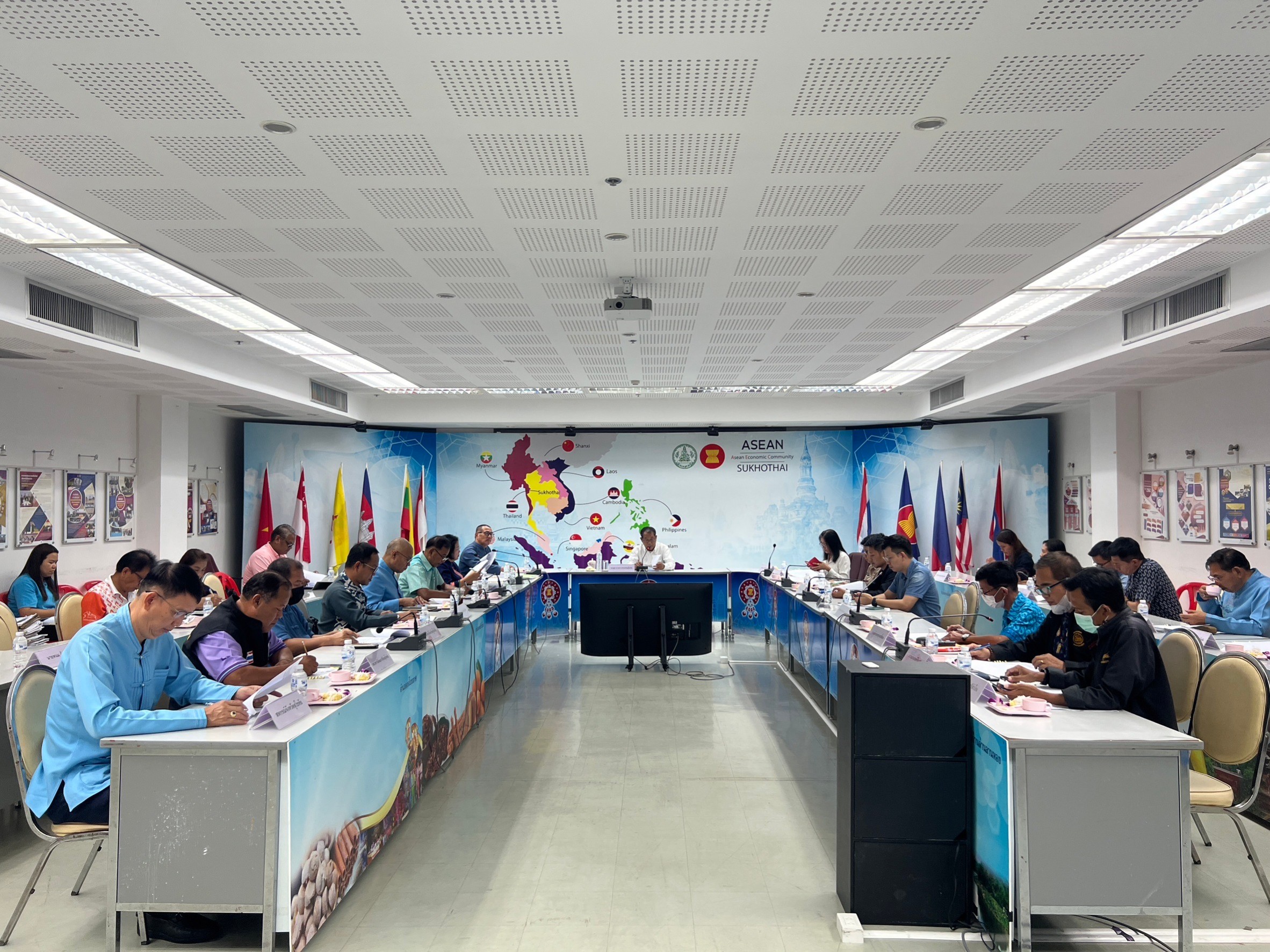 title - ประชุมคณะกรรมการปฏิรูปที่ดินจังหวัดสุโขทัย (คปจ.) ครั้งที่ 3/2566 | 8 ธันวาคม 2566 |
